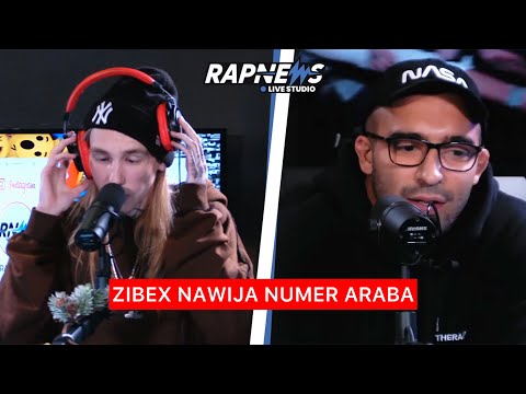 ZIBEX nawija numer ARABA w RAPNEWS LIVE STUDIO!