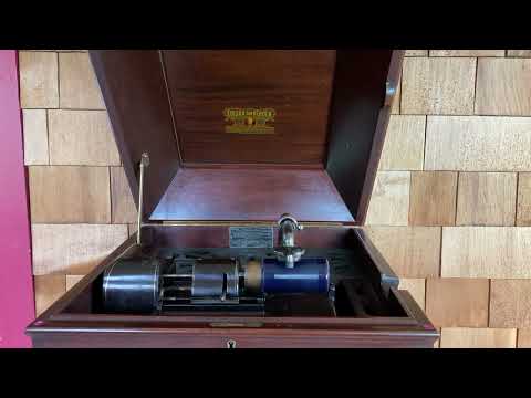 Edison Blue Amberol Record 3756 “Let Is Not Forget”