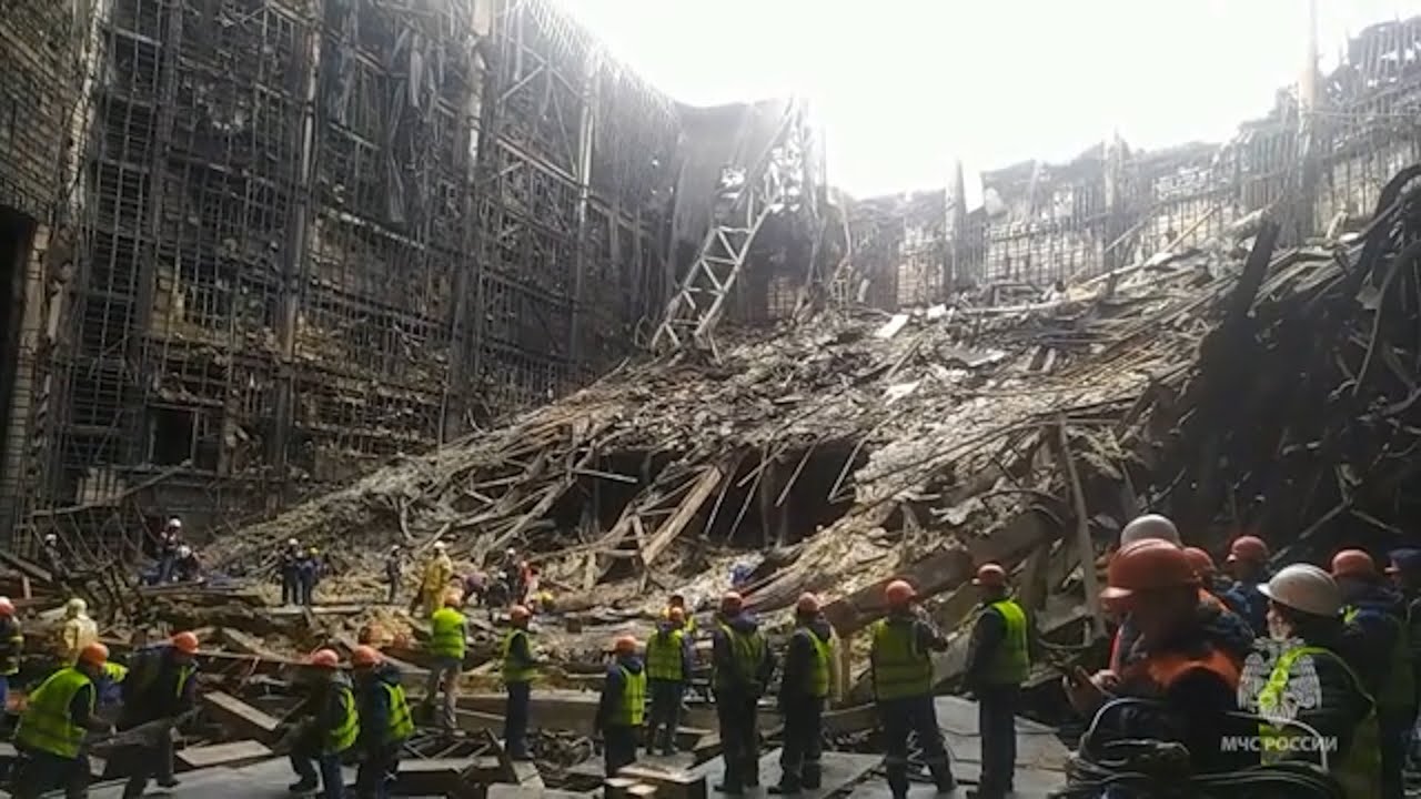 «Կրոկուսում» փրկարարներն ապամոնտաժման աշխատանքներ են կատարել շուրջ 400 քմ փլուզված տարածքում