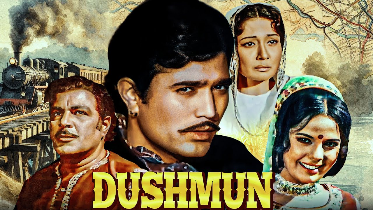 Maine Dekha Tune Dekha - Dushmun (1972) Hindi Movie With English Subtitle - Rajesh Khanna, Mumtaz
