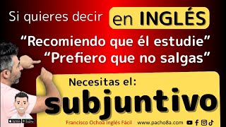 🔴 Easy English Subjunctive ✅ Learn when to use “She be” and “He go” correctly