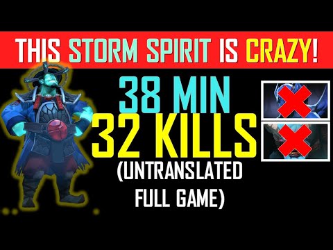 Storm Spirit vs Outworld Devourer - This Storm is CRAZY! 38 Min 32 Kills