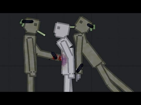 Zombie vs People in People Playground