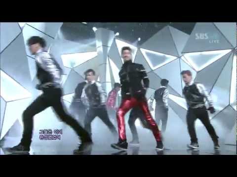 TVXQ - Humanoids 121202 SBS Inkigayo