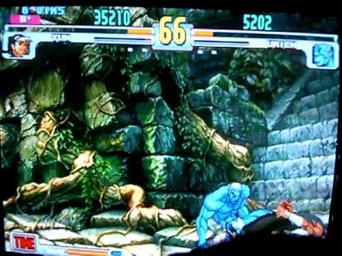 YUN Ryan Hart vs Raju URIEN Street Fighter 3 Third Strike arcade casual trocadero