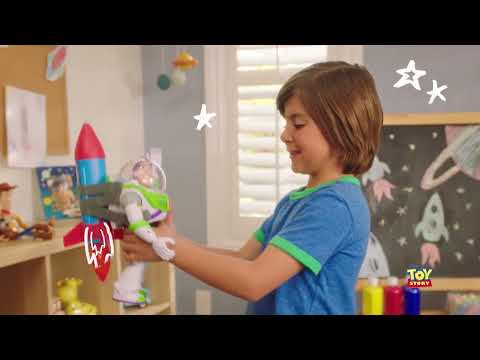 DISNEY PIXAR TOY STORY -  Roundup Fun Woody & Rocket Rescue Buzz Lightyear | AD