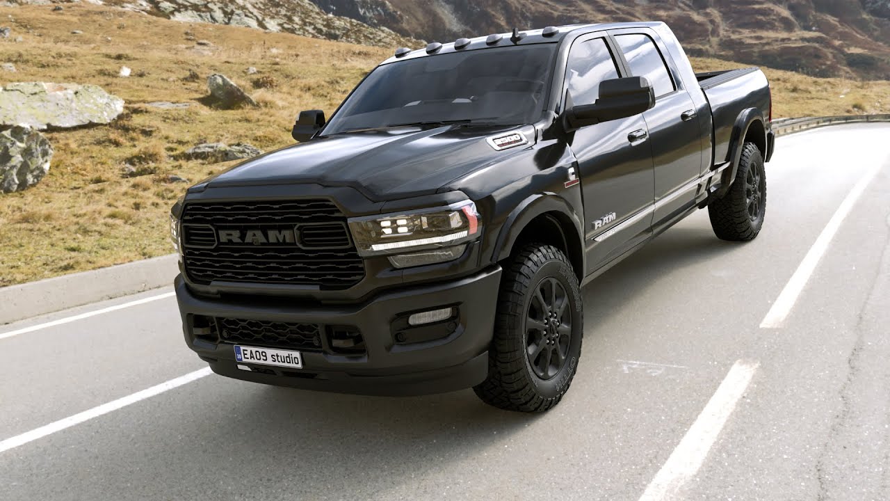 RAM 2500 LIMITED MEGA CAB 3D Model