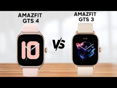 Amazfit GTS 4 vs Amazfit GTS 3
