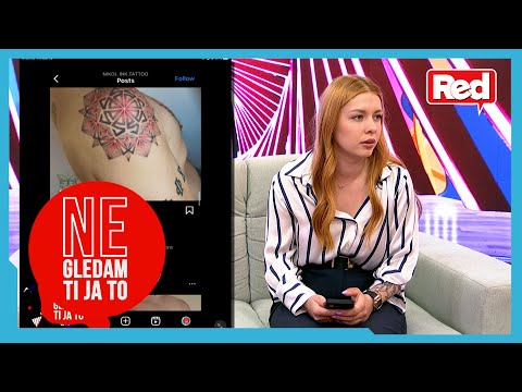 Ne gledam ti ja to - Gost: Nikolina Pejčić, tatoo majstor - 24.03.2023. - Red TV
