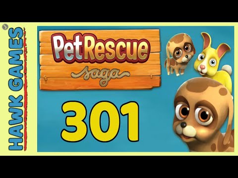 Pet Rescue Saga Level 301 - 3 Stars Walkthrough, No Boosters