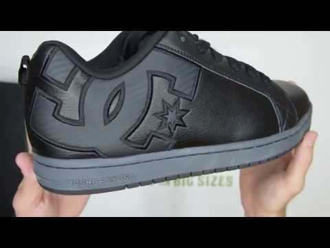 DC Shoes Court Graffik SE - Black - Walktall | Unboxing | Hands on