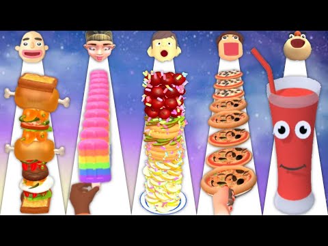 Sandwich Runner, Popsicle Stack, Pancake Run, I want Pizza, Juice Run - ALL LEVELS New Update STD78J