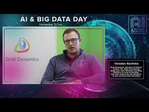 AI & BigData DAY 2018. Yaroslav Ravlinko - Grid Dynamics, Solution Architect