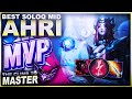 AHRI IS THE BEST SOLOQ MID LANER? MVP GAME! | League of Legends