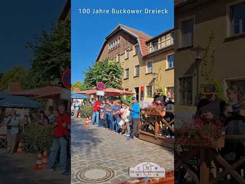 100 Jahre Buckower Dreieck #ausfahrt #automobile #history #oldtimer #motorräder #sound #rennstrecke