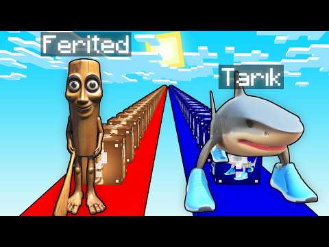 TUNG TUNG SAHUR VS TRALALERO TRALALA ŞANS BLOKLARI - Minecraft
