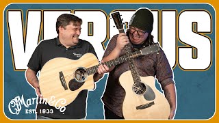 Video thumbnail for Battle of the Martins: Martin Guitars SC-10E vs. SC-13E Face-Off! by Tarpley Music