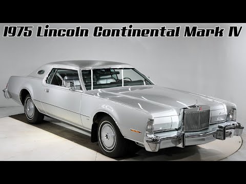 V18397 - 1975 Lincoln Continental Mark IV