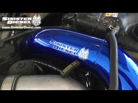 Sinister Diesel 6 0L Powerstroke Cold Air Intake Installation