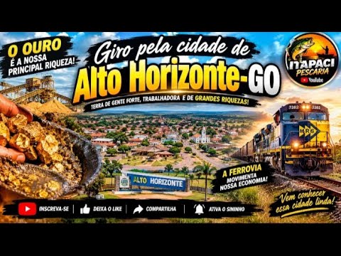 Um giro em Alto Horizonte, a cidade da mineração goiana.