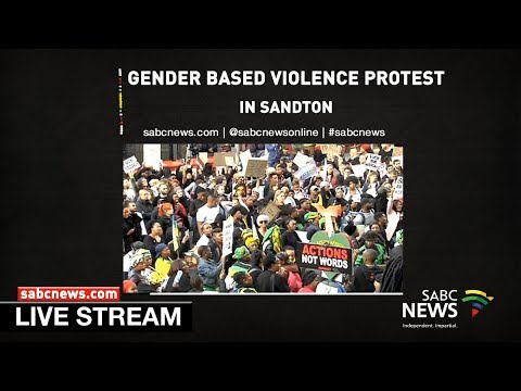 SandtonShutdown | Gender-based violence protests, Sandton: 13 September 2019