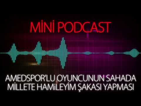 MP - Amedspor'lu Oyuncunun Sahada Millete Hamileyim Şakası Yapması