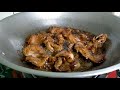 Pork Steak Using Sesame Oil
