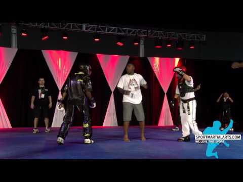 Straight Up vs Hayabusa - Round 2 - Junior Team Sparring - Dixieland Nationals 2016