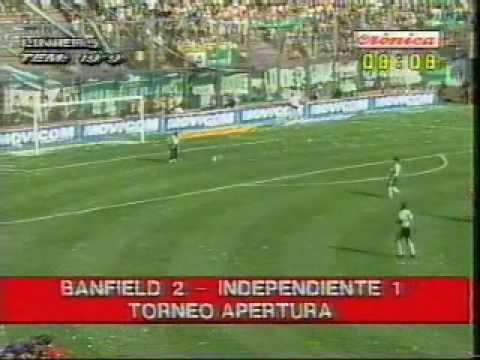 banfield 2 - Independiente 1 (17-11-02)