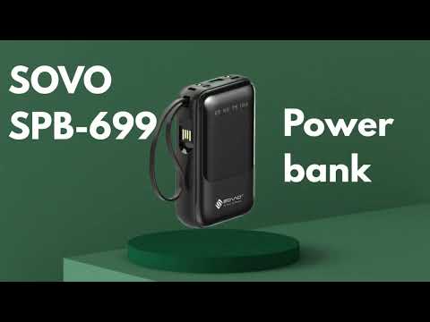 SOVO SPB-699 powerbank is now available at zronic stores.Visit:-www.zronic.com#zronic#affordable
