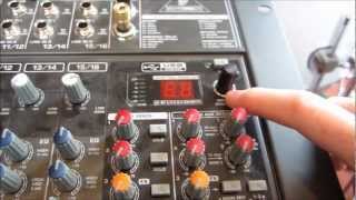 Video thumbnail for Behringer XENYX X2442USB Review part 2 by TM Touring