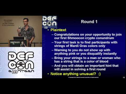 DEFCON 18: Tales from the Crypt  2/4