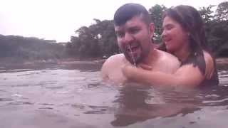 preview picture of video 'Sitio & parque aquático Nadando no rio de lama Turiúba'
