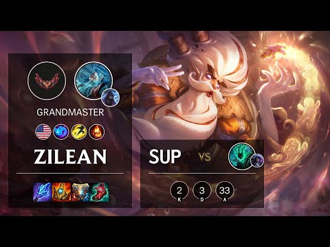 Zilean Support vs Thresh - NA Grandmaster Patch 12.5