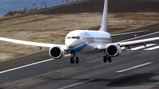 Mesmerizing Madeira Airport Landings Compilation 🛬✈️ | Spectacular Multiple Runway Angles! 🌍✨