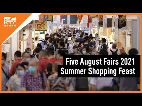 Cinco feiras de agosto de 2021: festa de compras de verão