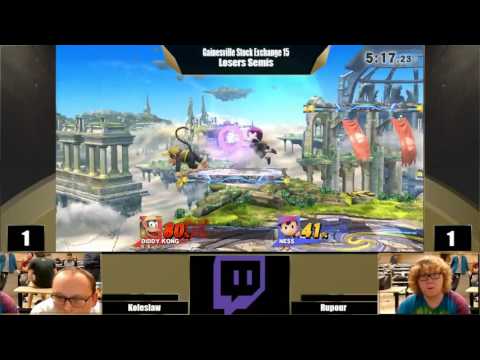 Gainesville Stock Exchange #15 Rupour VS Koleslaw (Losers Semis)