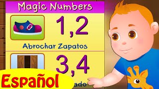 Uno Dos Abrochar Zapatos (One Two Buckle My Shoe) | Canciones infantiles en Español | ChuChu TV