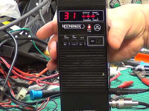 Moonraker Master UKCB27/81 (CB handheld) - On the air test 3 of 3, used as base this time
