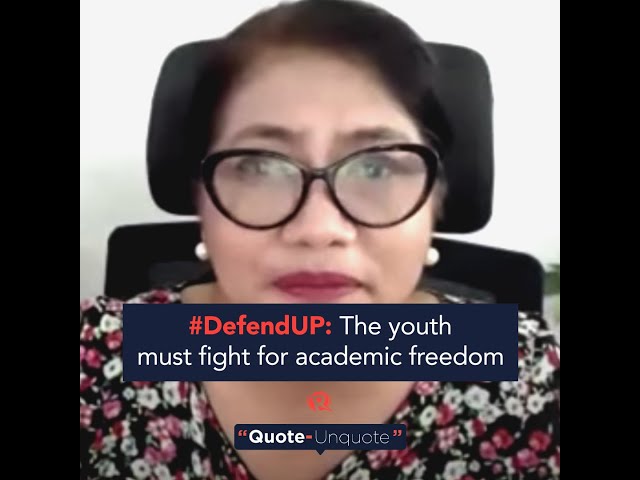 Ex-student leader Soto to youth: It’s your turn to fight for academic freedom