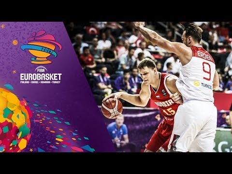 Timofey Mozgov's highlights vs Turkey (20pts 9reb 2blk)