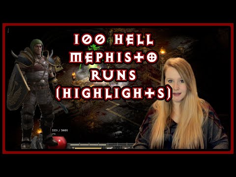 100 Hell Mephisto Runs HIGHLIGHTS