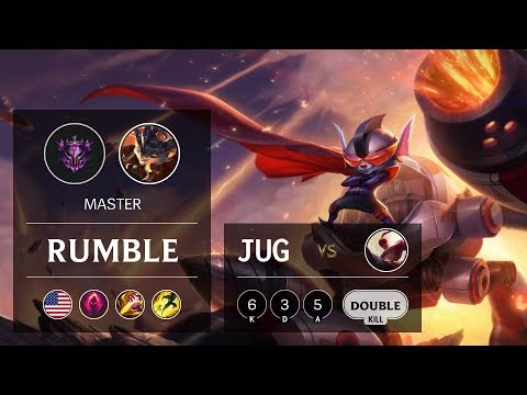 Rumble Jungle vs Lee Sin - NA Master Patch 10.1