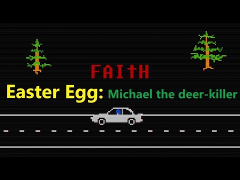 Faith Easter Eggs - Michael doesn't like deer