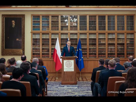 Wykład Prezydenta RP na Uniwersytecie Karola w Pradze