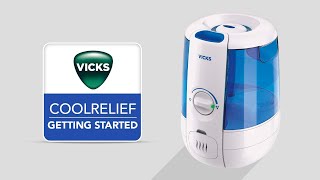 Vicks CoolRelief Filter Free Humidifier + VapoSteam VUL600 - Getting Started