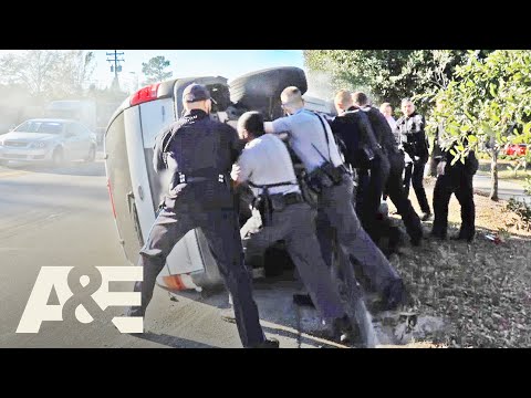 Live PD: Police Patrol - Helicopter Captures Intense High-Speed Chase Ending in Crash & Rescue