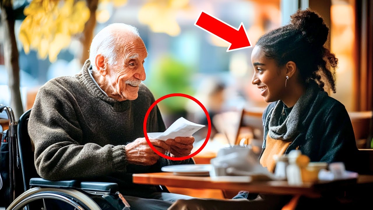 Black Waitress Serves Old Man for Years. Then a SHOCKING Note Changes Everything!