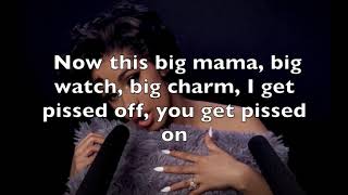 Champagne rosé Cardi B Verse - Lyrics