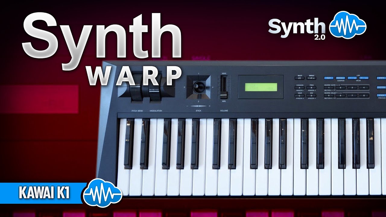 TPL027 - Synth Warp - Kawai K1 ( 64 presets ) - Video Preview 1